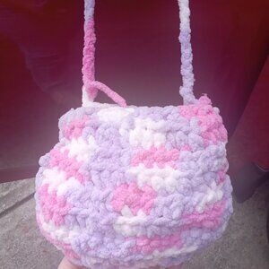 Crochet purse